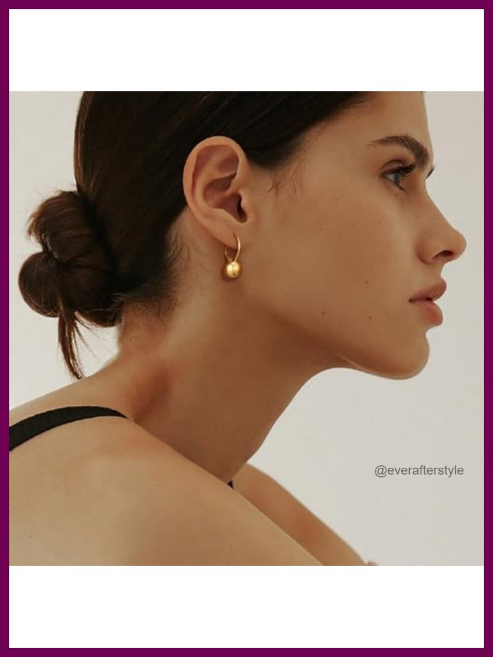 14K Gold Plated Leverback Hoop Earrings for Women Dangle - Picture 2 of 6
